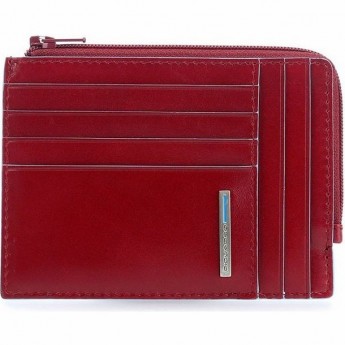 Чехол для кредитных карт PIQUADRO BLUE SQUARE PU1243B2R/R (красный)
