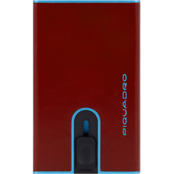Чехол для кредитных карт PIQUADRO BLUE SQUARE PP4825B2BLR/CU4 табачный натуральная кожа