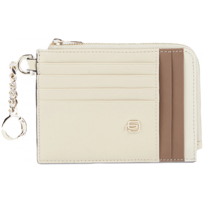 Чехол для кредитных карт PIQUADRO CIRCLE бежевый/кофейный натур.кожа PP5910W92R/BECU