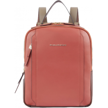 Рюкзак женский PIQUADRO CIRCLE CA5566W92/ARTM терракотовый/кофейный кожа