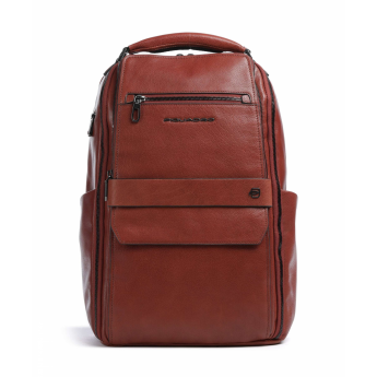 Рюкзак мужской PIQUADRO SOLM CA7021S141/CU табачный кожа