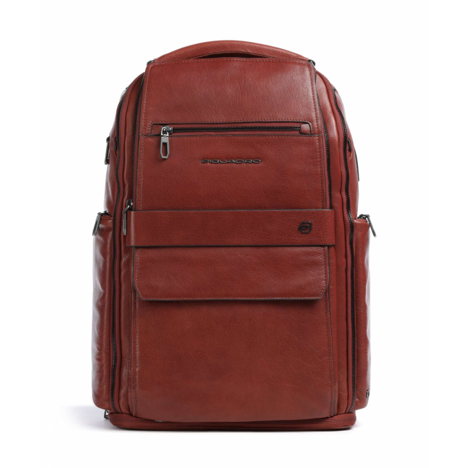 Рюкзак мужской PIQUADRO SOLM табачный кожа CA7023S141BM/CU