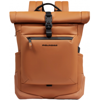 Рюкзак PIQUADRO CORNER 2.0C20W CA6291C2OW/CU роллтоп оранжевый полиуретан